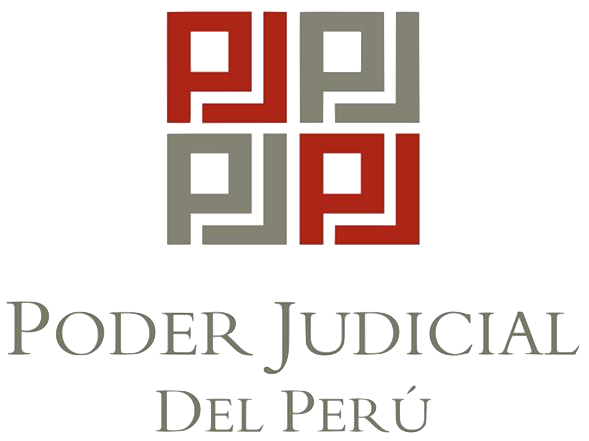 Logo del Poder Judicial del Perú, entidad encargada de la administración de justicia en el país